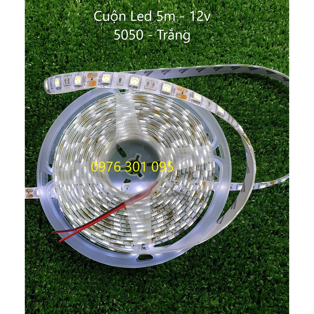 Dây Đèn Led Màu Trắng - Nguồn 12v