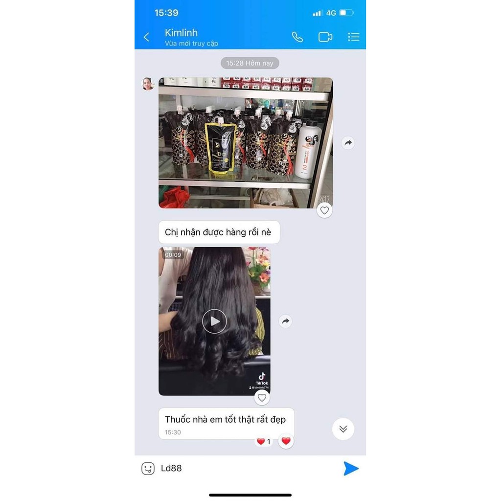 Thuốc Uốn Tóc LD 88 Chính Hãng 100%