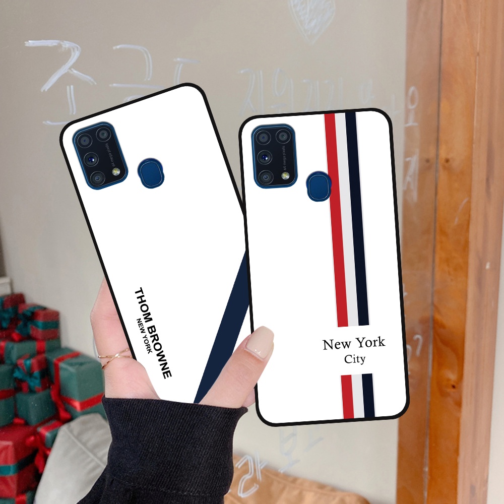 Ốp lưng Samsung M31 in hình hoạt tiết thombrowne dễ thương siêu hot