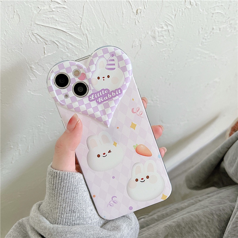 Ốp lưng iphone Ốp Điện Thoại Hình Thỏ Hoạt Hình Cho iphone/xs/7/8/Pro/Max/Mini 12 13Pro Dinuo case