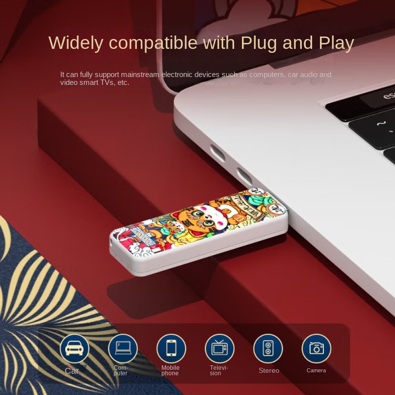Usb 2.0 Dung Lượng 4GB 8GB 16GB 32GB 64GB 128GB Hình Hoạt Hình Sáng Tạo