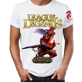 Áo thun Liên minh huyền thoại 3D Yasuo Siêu Phẩm Vàng