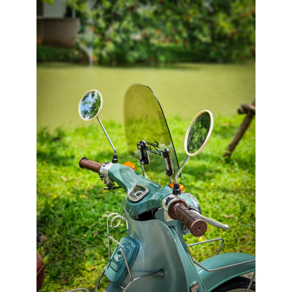 Kính chắn gió xe cub C100, C65