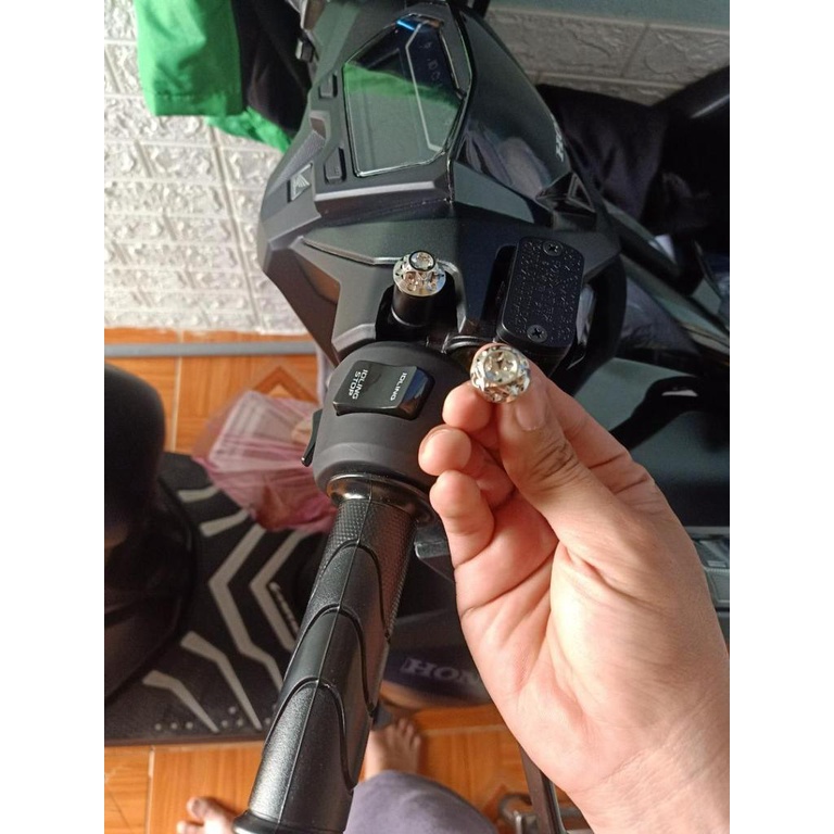 Ốc Salaya inox 304 Chân Kính Chân Gương chân 10li gắn cho nhiều dòng xe như wave, dream, exciter, winner ...