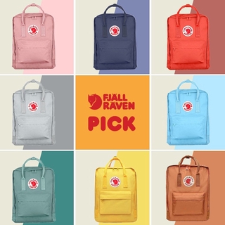 Fjallraven 7L / 16L / 20L Classic Kanken Backpack Durable Hard Waterproof Outdoor Travel Backpack Fashion Canvas Bag