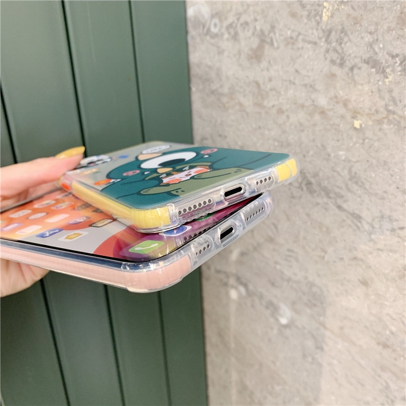 Ốp iphone - Ốp lưng Quái vật và em bé trong 4 góc 6s/6splus/7/8/7plus/8plus/x/xs/xsmax/11/11promax - Awifi Case V3-5 | BigBuy360 - bigbuy360.vn