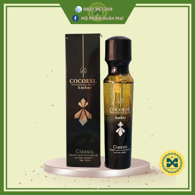 Tinh dầu dưỡng tóc Cocoesl Amber 60ml