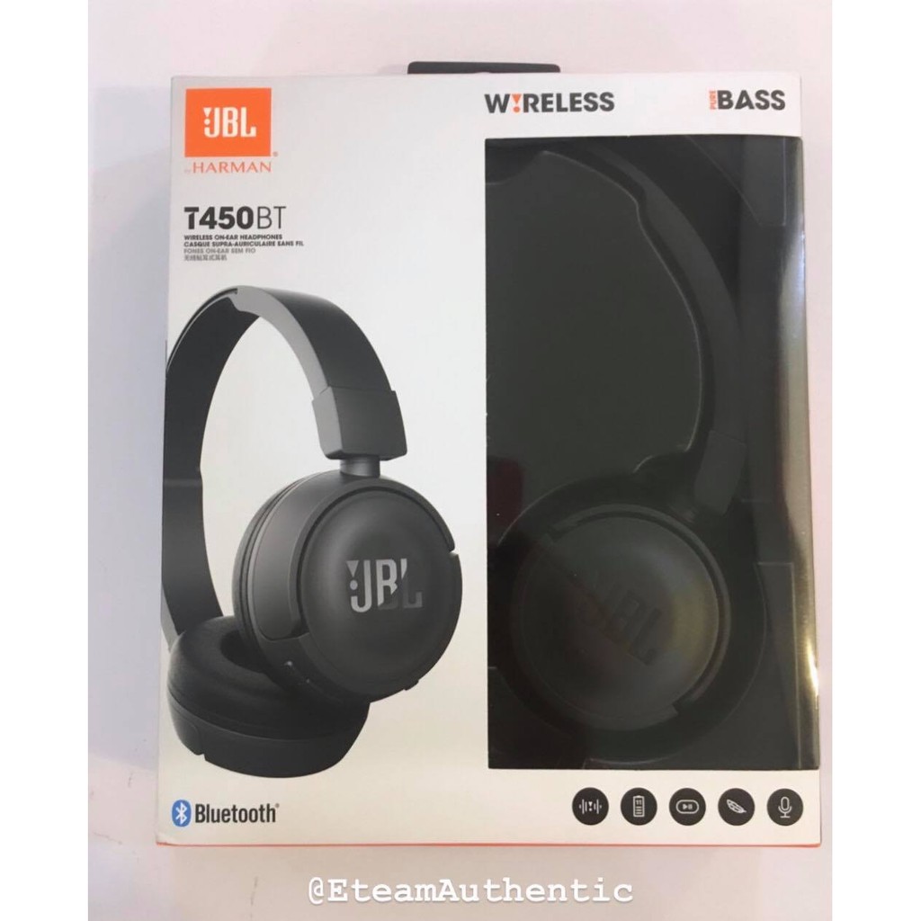 Tai Nghe Bluetooth Chụp Tai JBL T450BT