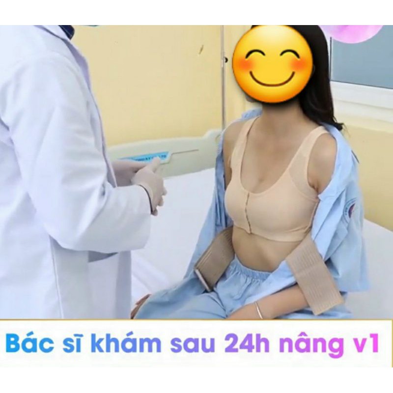 Áo Định Hình Sau Nâng Ngực - Áo Kèm Đai Định Hình