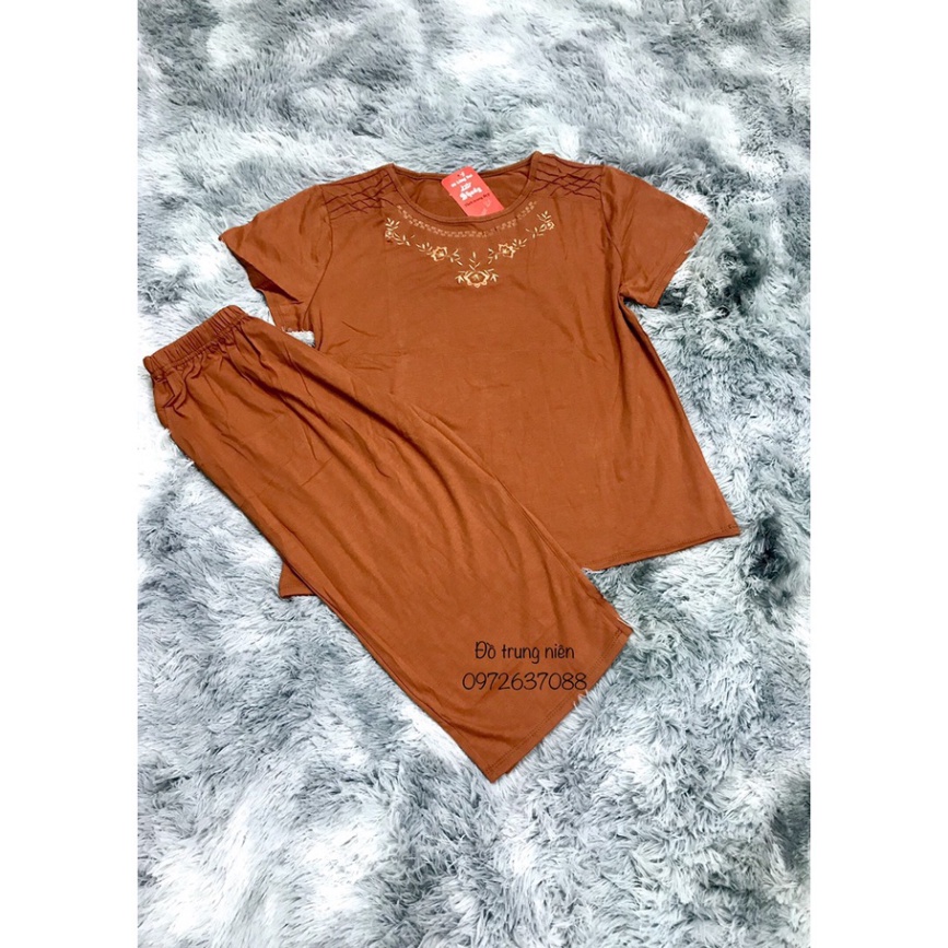 Bộ Đồ Trung Niên, Bộ đồ tay cộc quần lửng MANO chất cotton