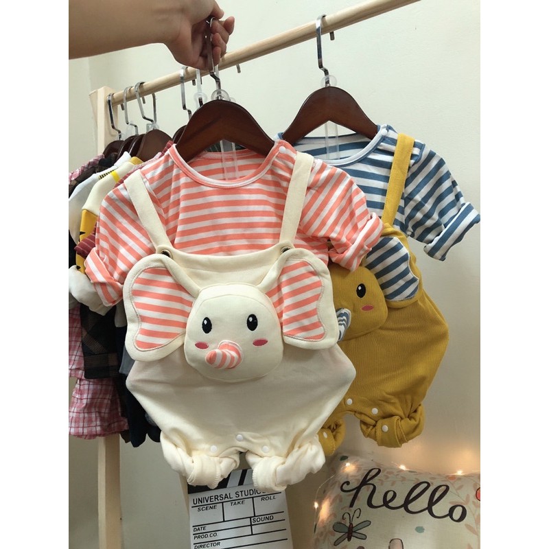 Yếm con voi cho bé ngộ nghĩnh, đáng yêu 6-16kg