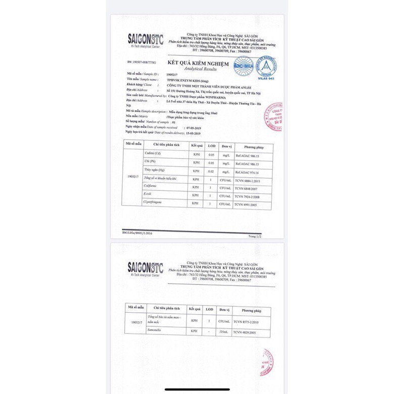 Enzym kids giúp bé ăn ngon ,tăng cân, tăng đề kháng