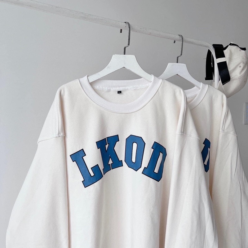 Áo Sweater Form Rộng LKOD PQK ( nam nữ mặc )