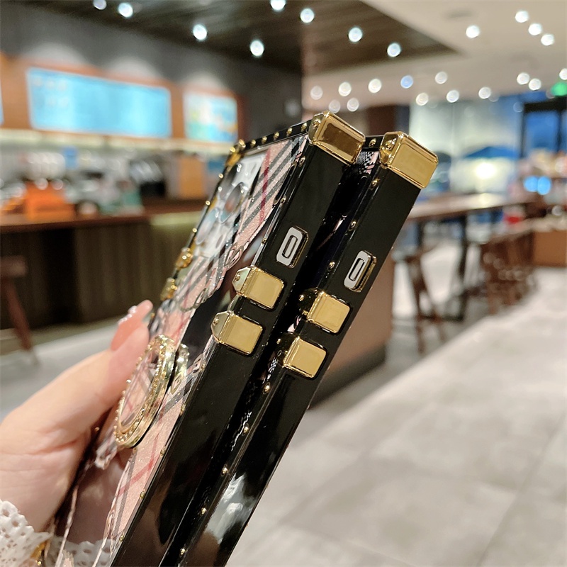 Ốp Điện Thoại Hình Vuông Cho Samsung Galaxy A9 2018 S10Lite A91 A81 Note10Lite A72 A52 A42 A71 A51 A70 A31 A21S A21 A20S