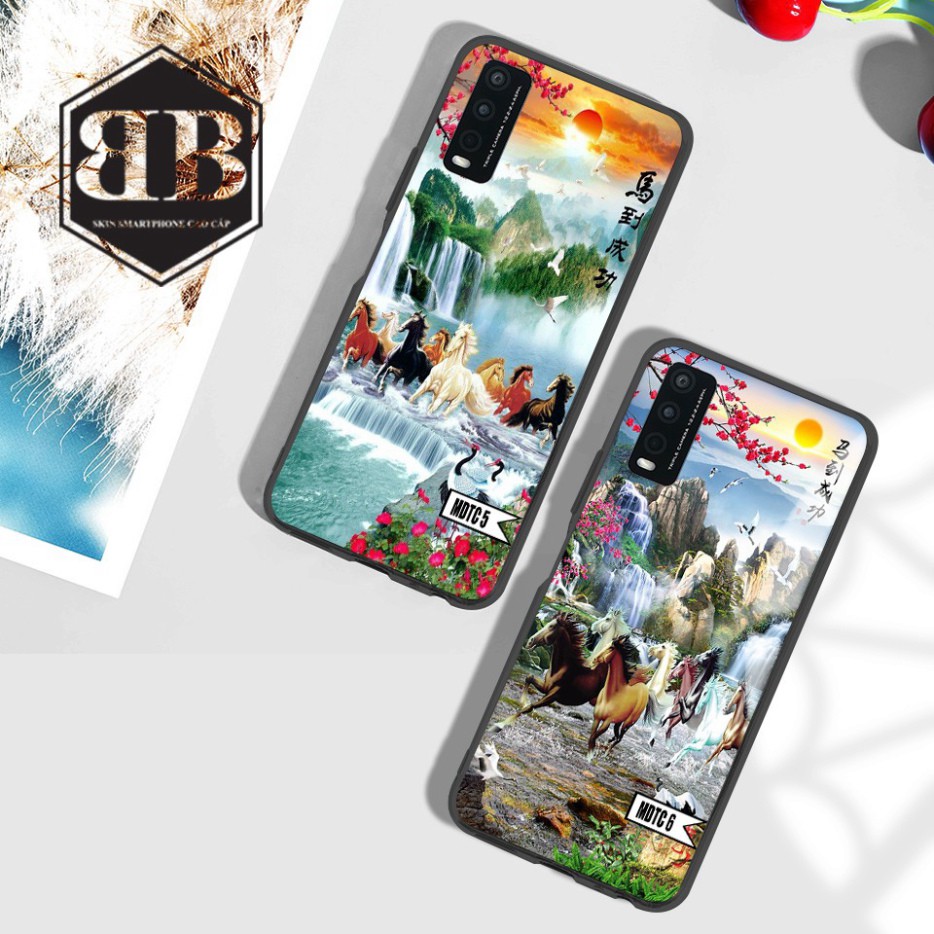 Ốp lưng kính cường lực Vivo Y20 / Y20S / Y12S mã đáo thành công