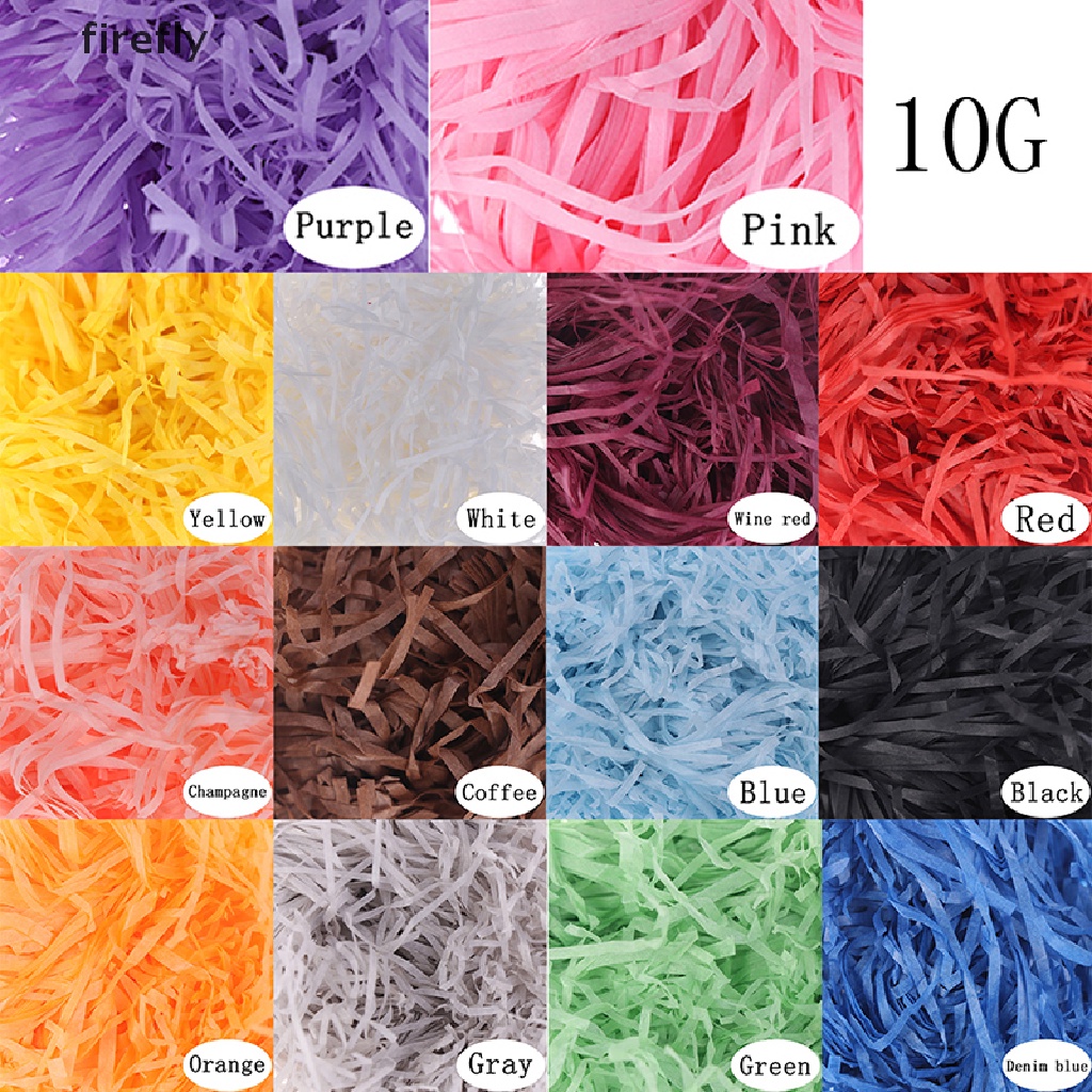 Hộp Quà Giấy Raffia Shredded Dùng Trang Trí Tiệc