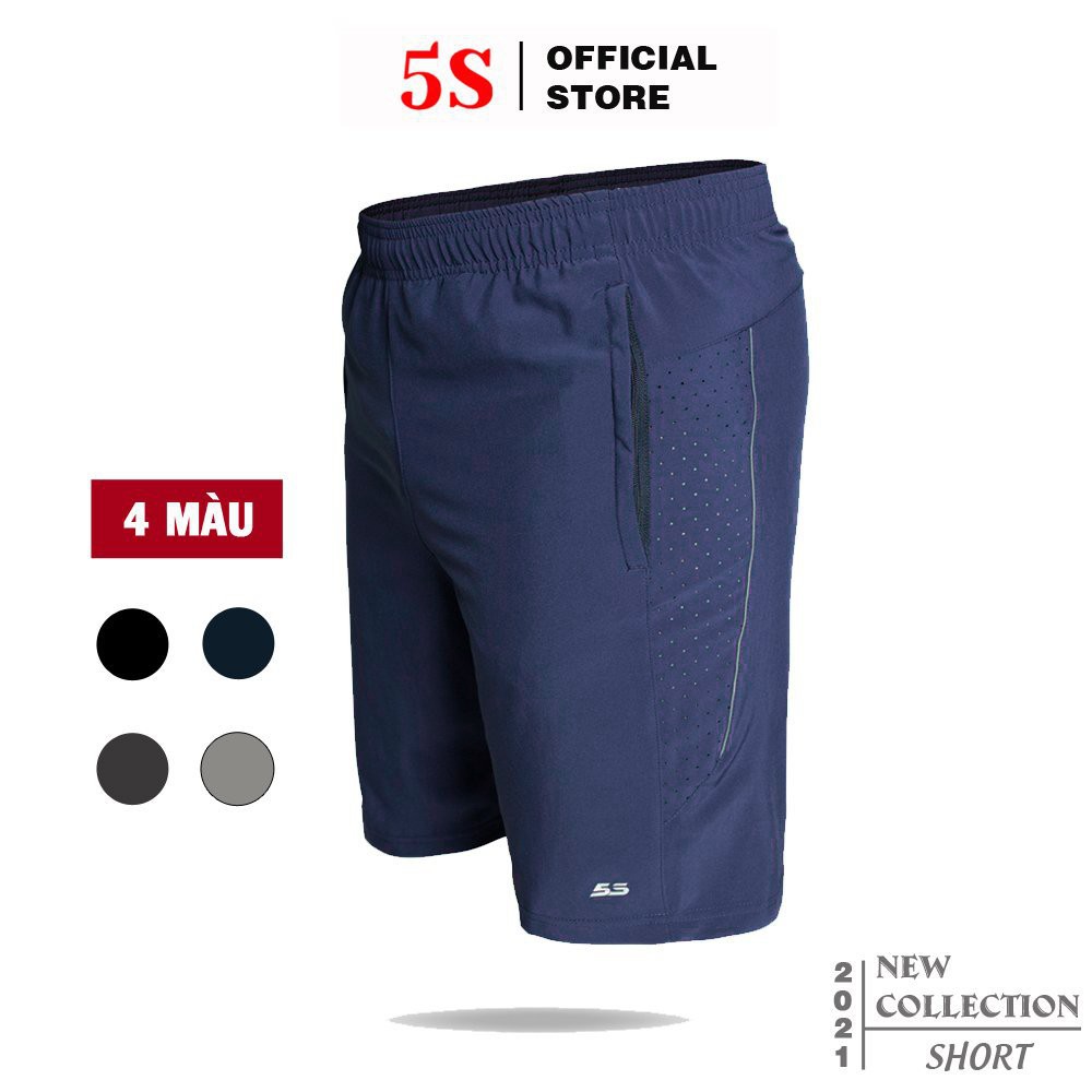 Quần Thể Thao Nam 5S (4 màu), Dáng Ngắn, Chất Liệu Co Giãn Tốt, Lưng Chun Thoải Mái (QSG21010-04)