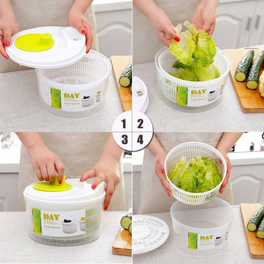 Rổ Ráo Nước Đựng Rau Củ Quả Làm Khô Đa Năng