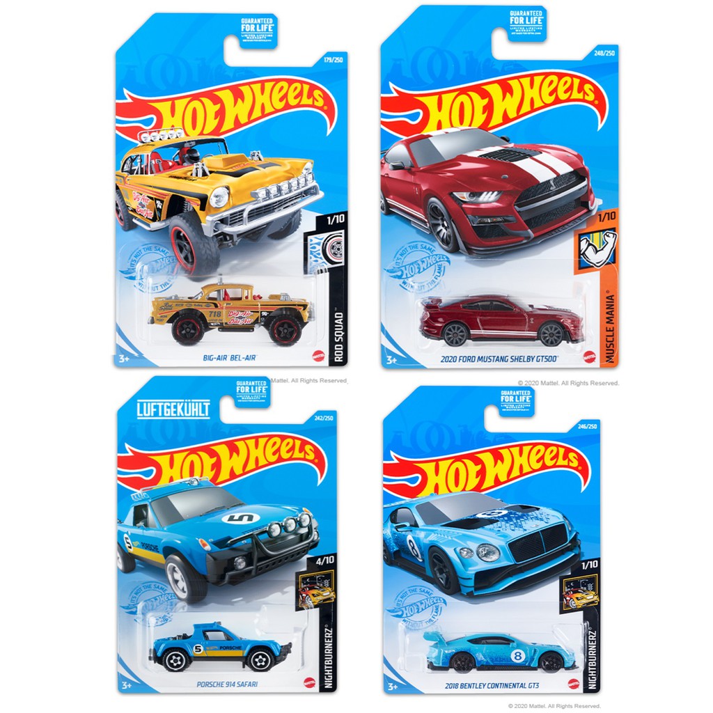 Xe mô hình Hot Wheels độc quyền GameStop 2020 Ford Shelby GT500