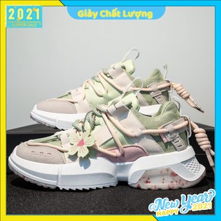 Giày sneaker nữ Hoa Anh Đào siêu hot , mới nhất 2020 + phụ kiện xinh