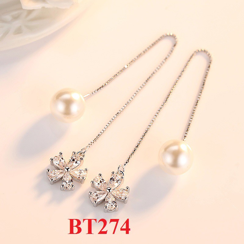 Bộ Trang Sức Tự Chọn 3 Món: Dây Chuyền, Lắc tay và Bông Tai Phong Cách Hàn Quốc BTS124