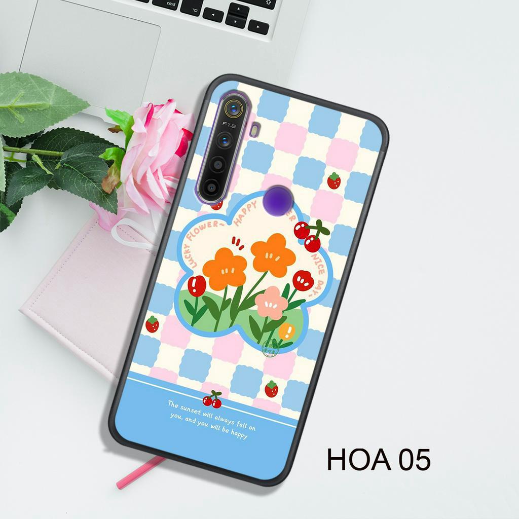 Ốp Lưng  OPPO REALME 5/5i/5s - REALME 5 PRO - REALME 6 - REALME 6 PRO - REALME 6i , In Hình HOA, Màu Sắc Bắt Mắt.