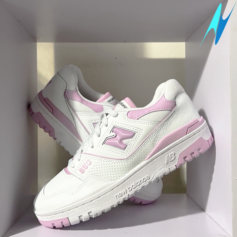 Giày New Balance 550 White Pink BBW550BD chính hãng 100%