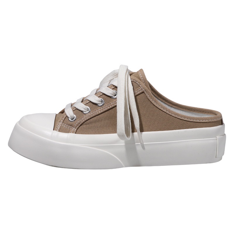 Giày sục nữ Basic đế độn siêu xinh 3 màu dễ mix đồ LuxyShoe