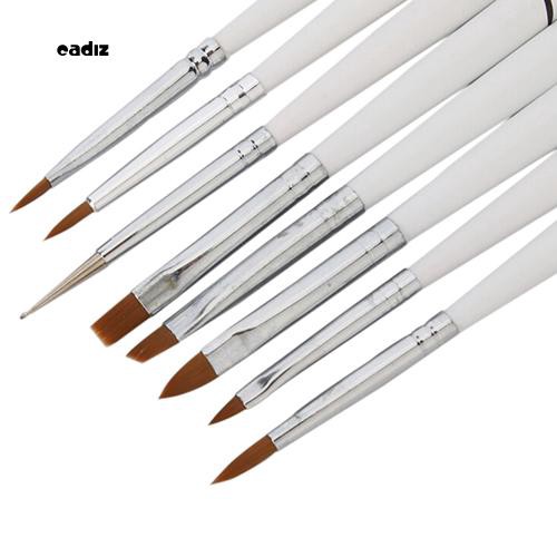 Bộ 8 cọ trang trí móng nghệ thuật chuyên nghiệp chất lượng cao