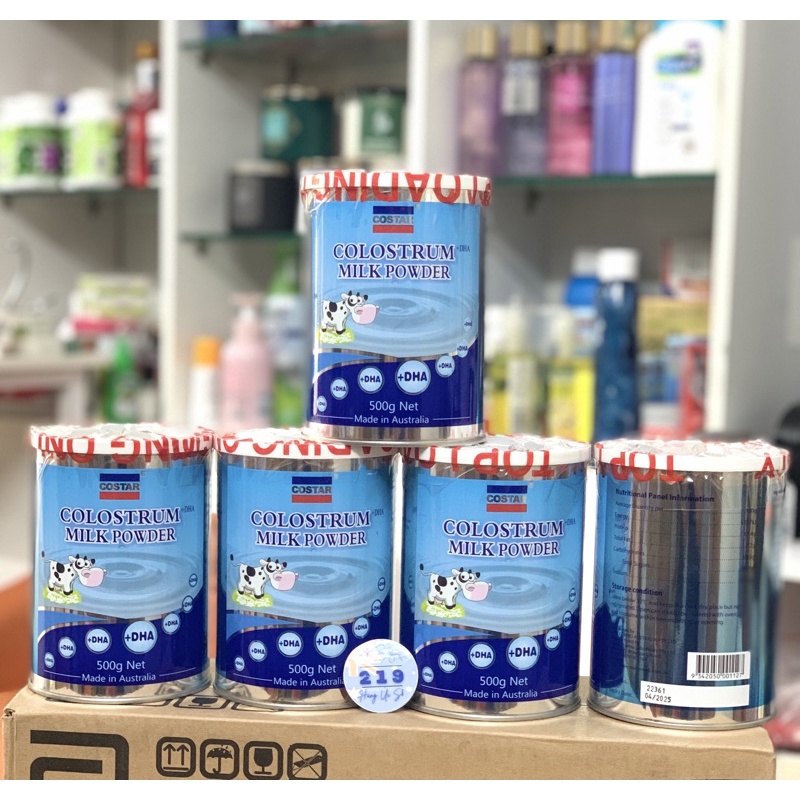 Sữa bò non DHA Costar Colostrum Powder Milk 500g