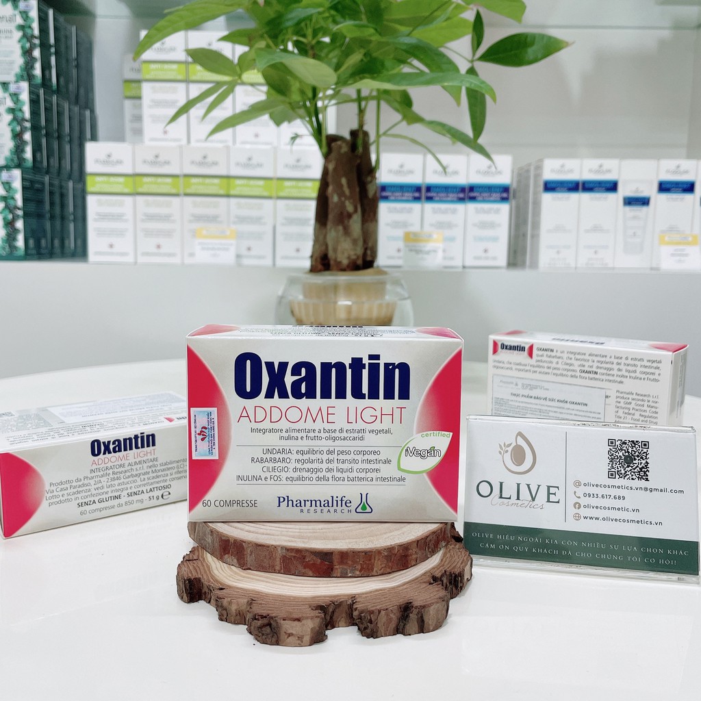 Viên uống giảm cân thảo dược Oxantin Addome Light Pharmalife