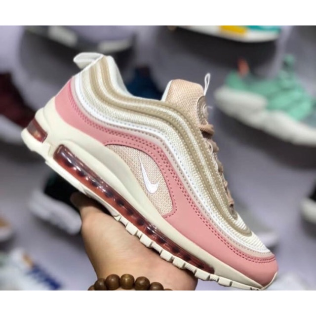 SALE XẢ HÀNG HOT XẢ KHO THANH LÝ - RẺ | Ảnh Thật | Giày Airmax 97 Hồng Nữ | Sale Rẻ | Có Sẵn 2020 . BÁN RẺ NHẤT 1212 ¹ *