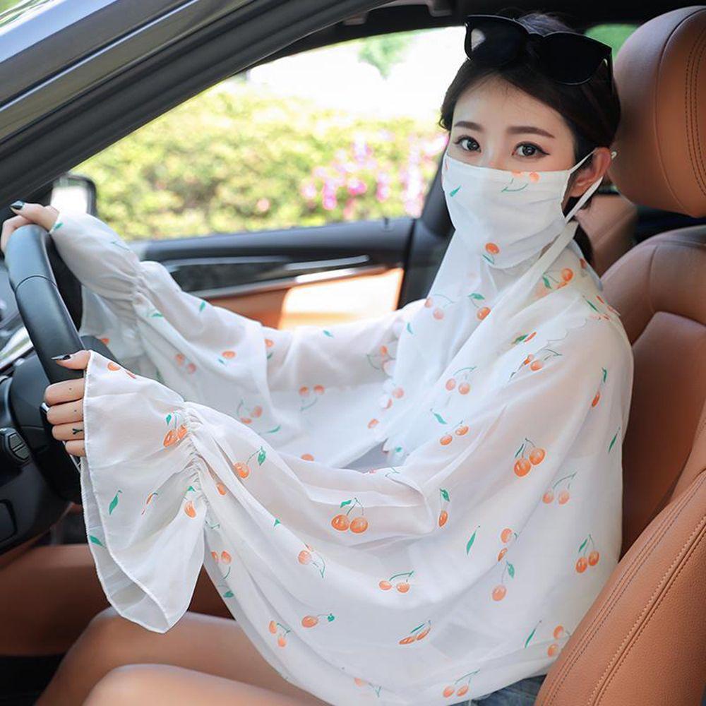 Áo Choàng Chiffon Chống Tia UV Thời Trang Mùa Hè Dành Cho Nữ