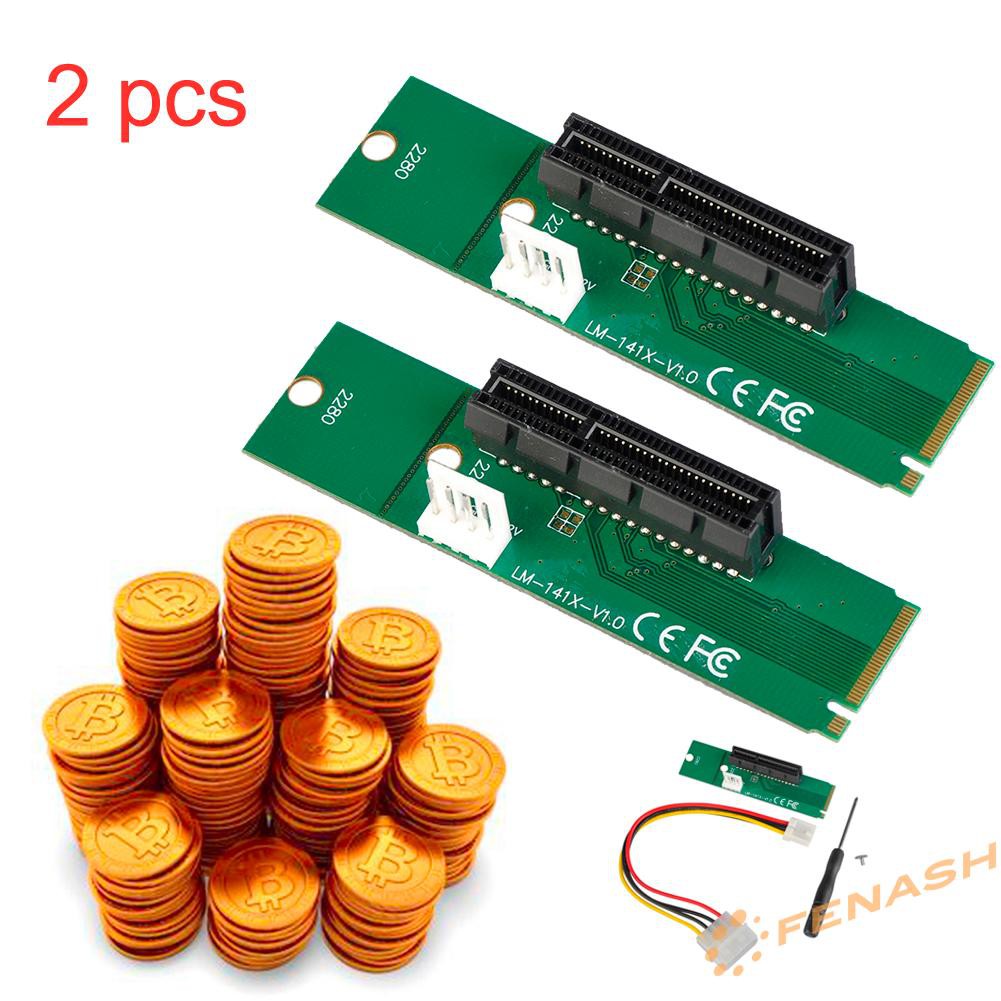 Card Chuyển Đổi Fe M.2 Ngff Ssd Male Sang Pci-E Express 4x Female