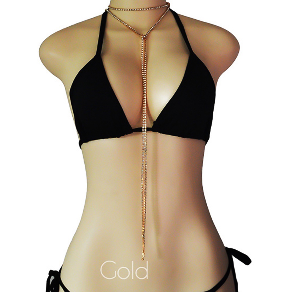 Vòng Cổ Choker Hợp Kim Đính Đá Nhân Tạo Thời Trang