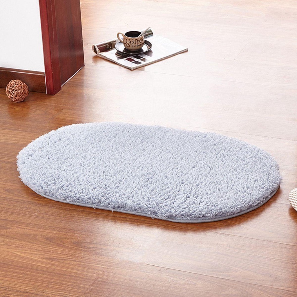 Thảm Chùi Chân Nhiều Màu Sắc 40 * 60cm Thấm Hút Nước Dành Cho Phòng Tắm