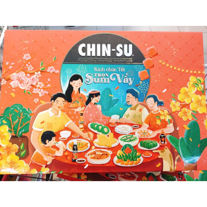 HỘP QUÀ TẾT CHINSU 5 MÓN XỊN XÒ