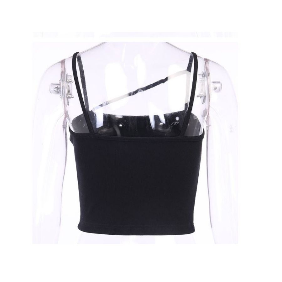 Áo croptop hai dây HAC84 Hỉn Hỉn Store