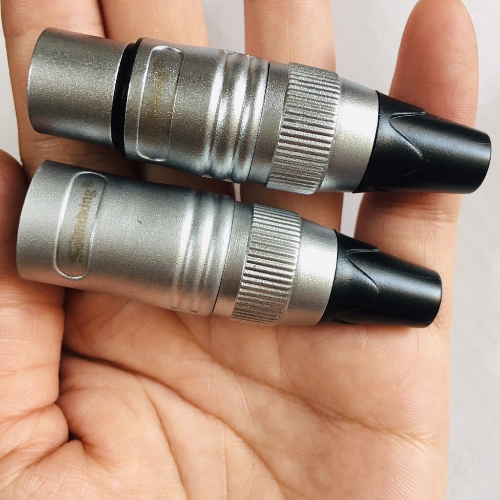 [Chính Hãng] Cặp 2 Jack Canon Hàn Dây Đực &amp; Cái (MALE&amp; FEMALE)Soundking CA-525 &amp; CA-526