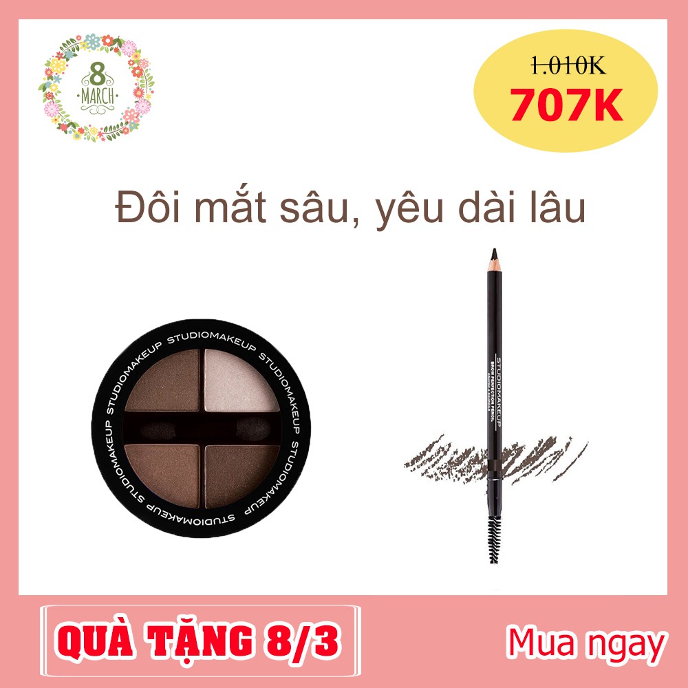 Quà Tặng 8/3: Bộ 2 Sản Phẩm Trang Điểm Đôi Mắt