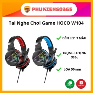 [Mã ELHACE giảm 4% đơn 300K] Tai Nghe Headphone Gaming Hoco W104 - Bảo hành 12 tháng
