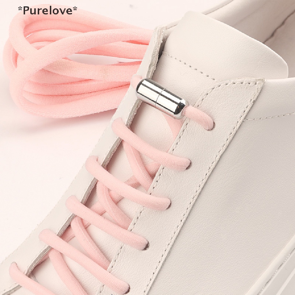 [Purelove] [Purelove] Dây Giày Lười Thắt Dây Co Giãn Hình Bán Nguyệt Không Cần Buộc [Hot
