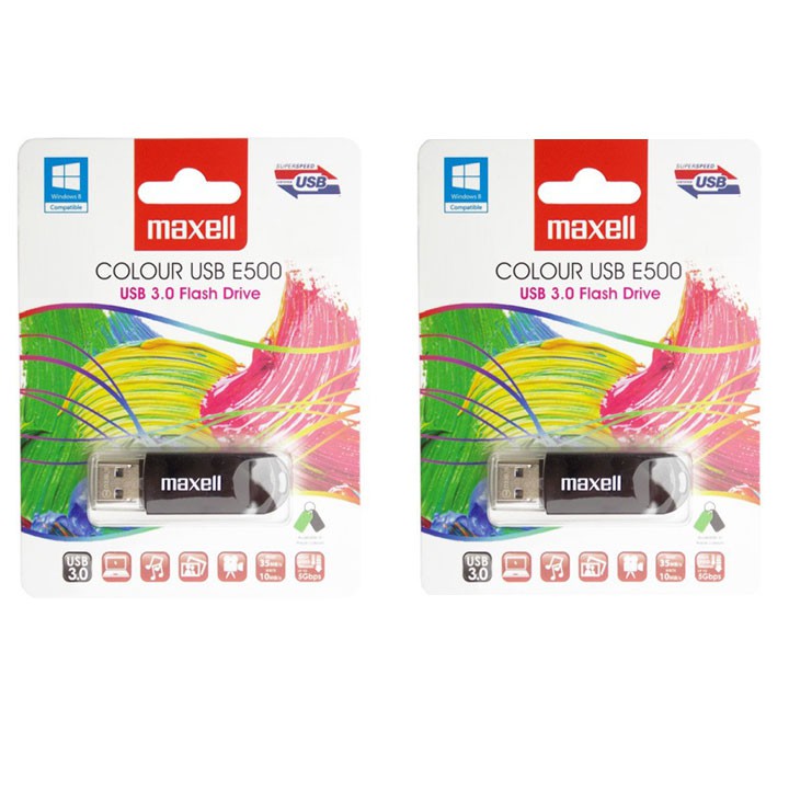 COMBO 2 USB MAXELL E500 3.0 32GB.