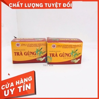 Trà gừng Đại Uy hộp 10 gói cốm