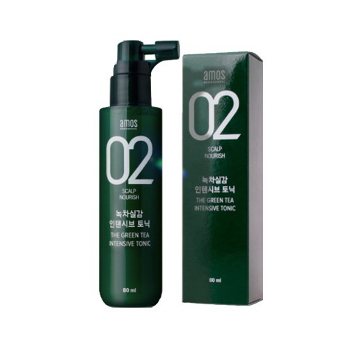 Dầu Dưỡng Mọc Tóc AMOS PROFESSIONAL The Greentea Scalp Essencial Tonic 80ml GomiMall