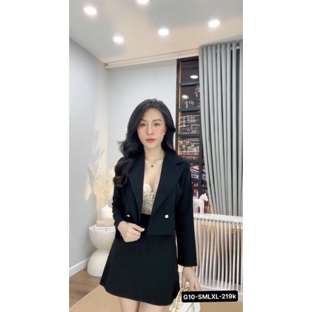 Thanh Lý -  Set vest tay dài + cv