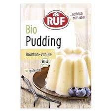 Gelatine, Bột nở, Men nở, Pudding, Đường vani hữu cơ Ruf làm bánh cho bé