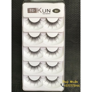 Lông mi giả, mi KUN 5D-04