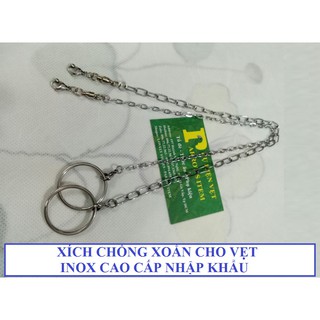 XÍCH CHỐNG XOẮN DÀNH CHO VẸT TRUNG VÀ VẸT LỚN