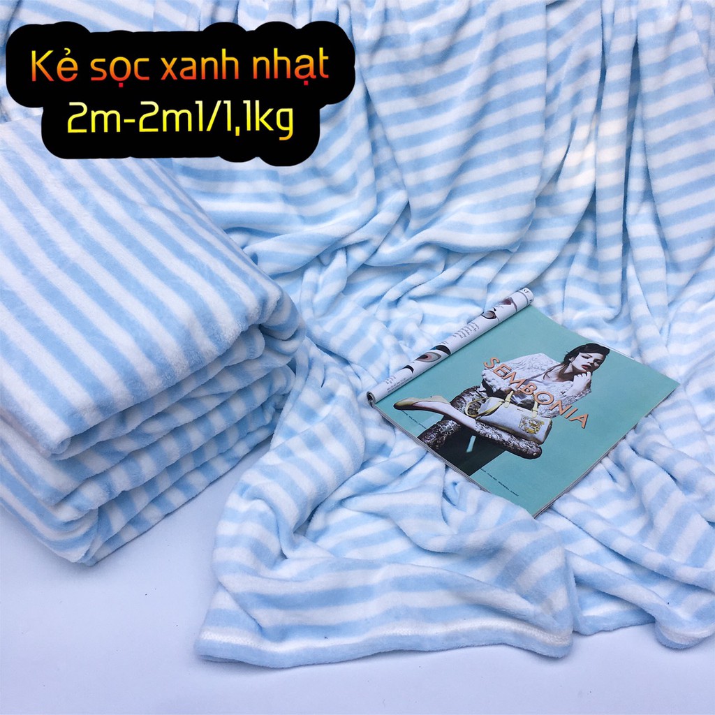 Mền lông cừu cao cấp Ánh Sao 1m9 x 1m9 - Mẫu mã đa dạng